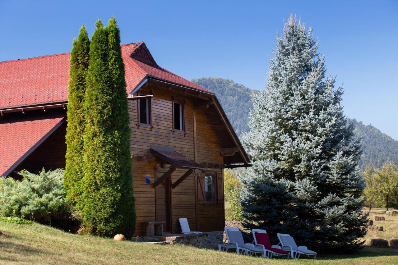 Woodenhouse With Two Apartments Otočac Exteriör bild